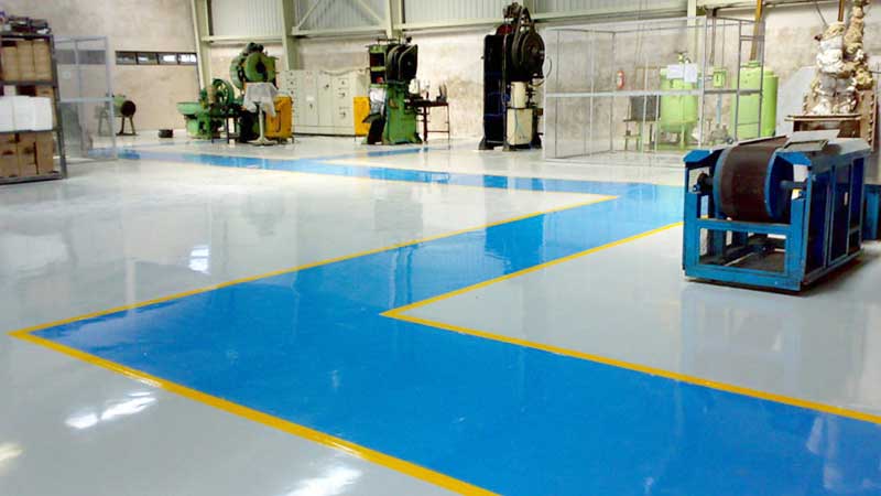Jasa epoxy lantai adalah layanan profesional dari perusahaan kontraktor epoxy lantai yang menawarkan pemasangan lapisan epoxy coating pada permukaan lantai beton.