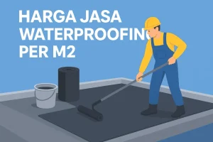 Harga jasa waterproofing per m2
