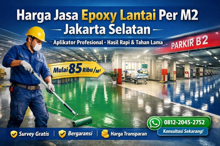 Harga Jasa Epoxy Lantai Per M2 Jakarta Selatan