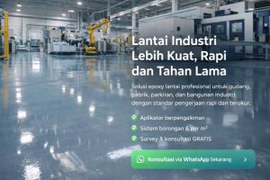 harga jasa epoxy lantai per m2 jakarta utara